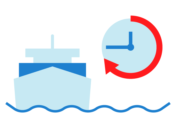 配船計画や運航計画作業の効率化、コスト削減